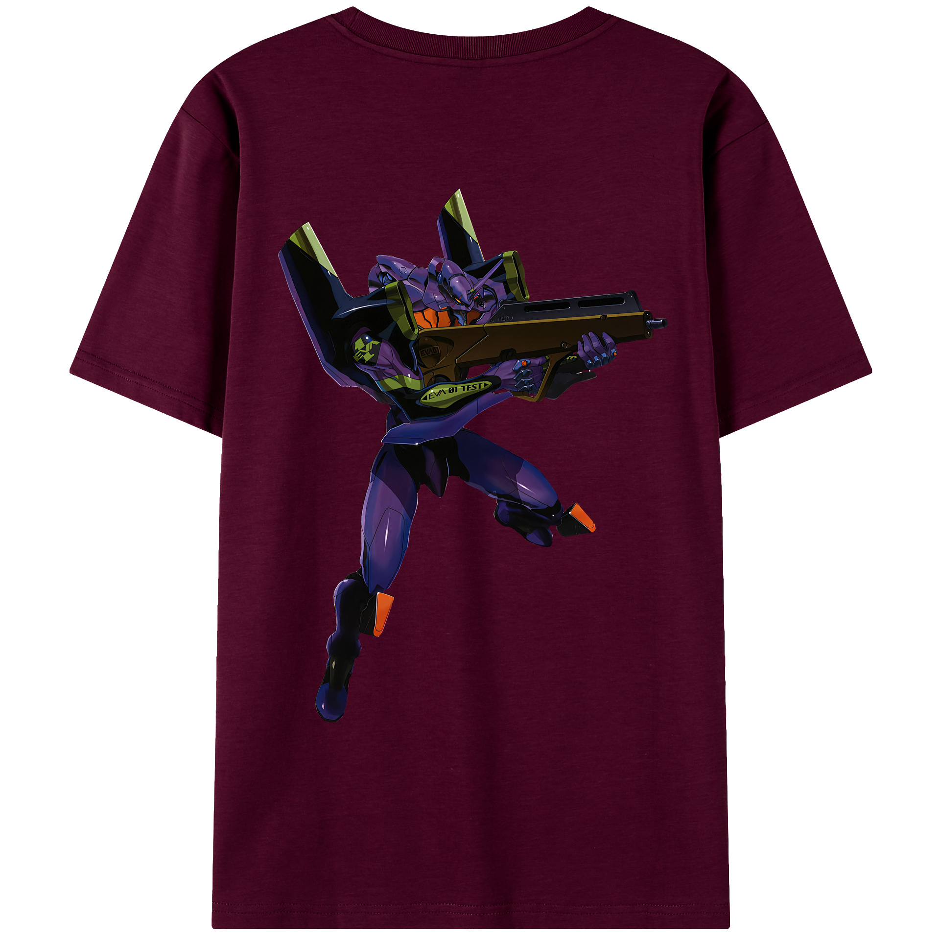 （画像用） EVA 新世紀エヴァンゲリオン レディース半袖Tシャツ(バックプリント)